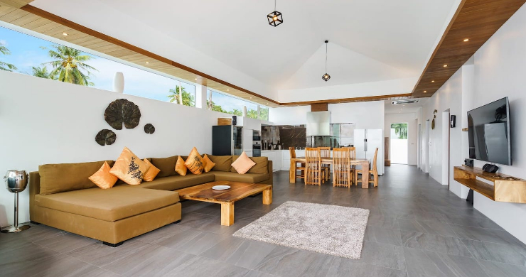 Sleek Modern 3 Bed Beachfront Villa for Sale in Lipa Noi-4