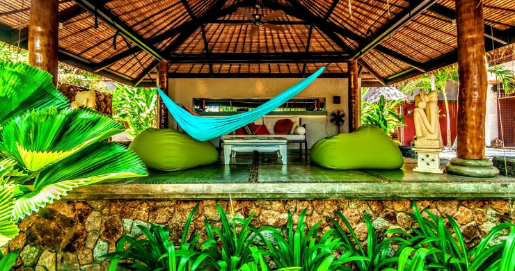 Stunning 3 Bed Bali Style Garden Villa in Bophut-9