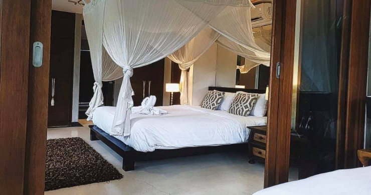 Stunning 3 Bed Bali Style Garden Villa in Bophut-12