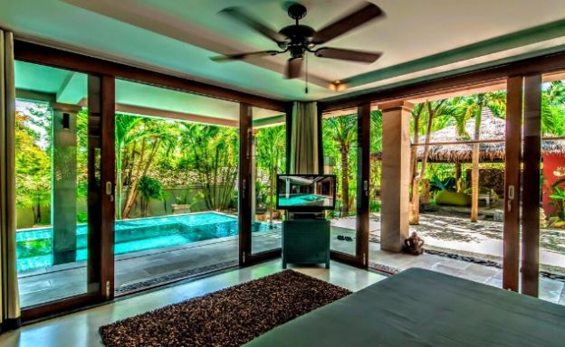 Stunning 3 Bed Bali Style Garden Villa in Bophut