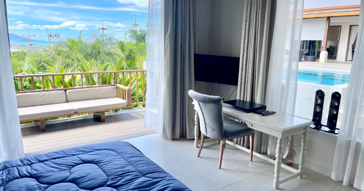 Sumptuous 4 Bed Luxury Sea View Villa in Plai Laem-8