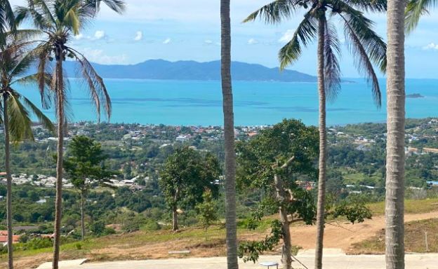 Sea-view Land for Sale in Bophut Hills