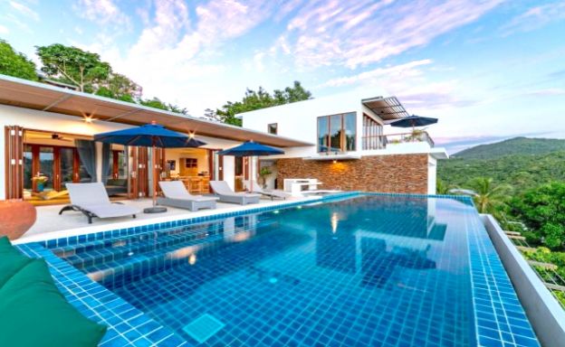 luxury-villa-for-sale-koh-phangan-sunset-sea-view