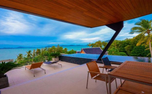 Stylish 3 Bedroom Sea View Villa for Sale in Rawai