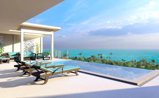 New 3 Bedroom Modern Sea View Villas in Lamai