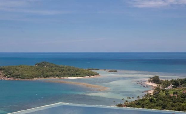 Contemporary 4 Bed Luxury Sea View Villas in Chaweng