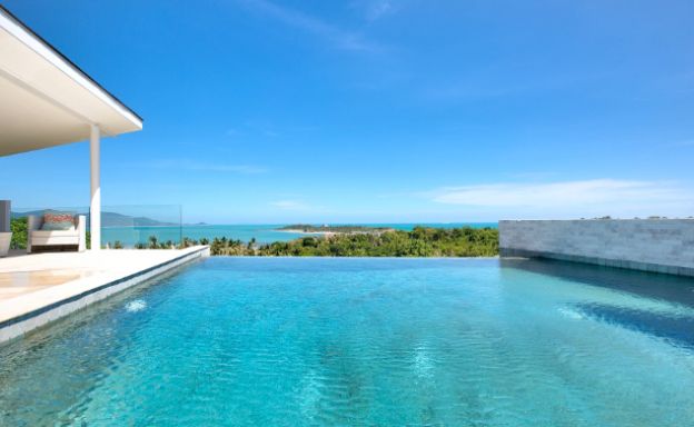 Sumptuous 4 Bed Sea View Luxury Villa in Plai Laem