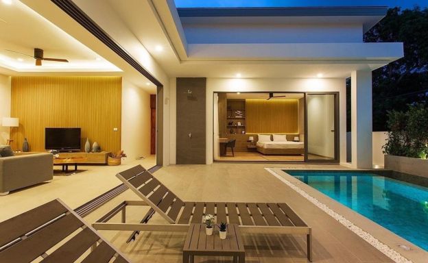 New Modern 3-Bed Pool Villa by Fisherman’s Village