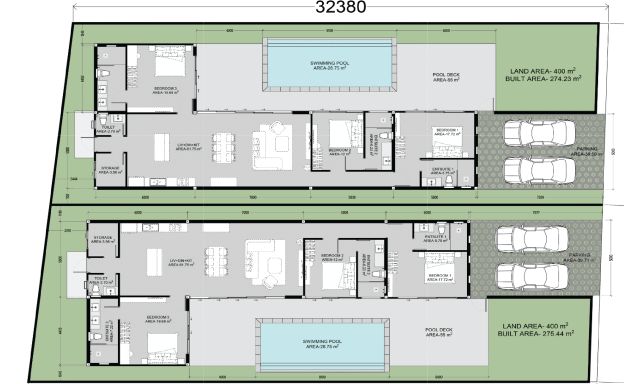 New 3 bedroom Garden Pool Villas for Sale in Bophut