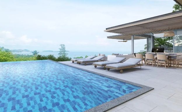 Sensational 5 Bed Luxury View Villas in Chaweng Noi