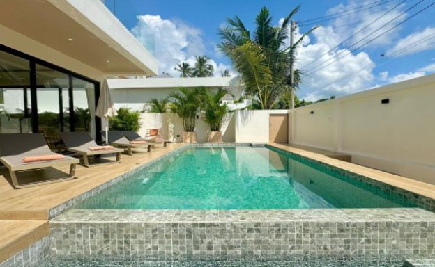 Modern 3 Bedroom Pool Villa for Sale in Laem Sor