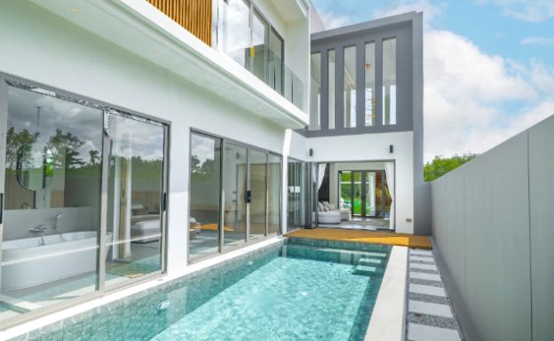 Stylish 3-4 Bedroom Pool Villas for Sale in Phuket