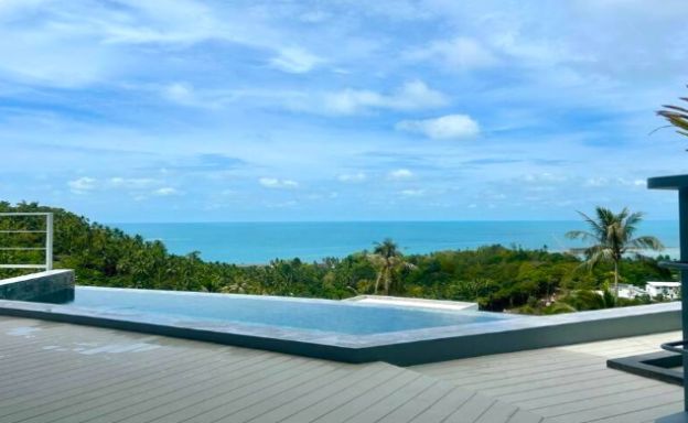 Balinese 2 Bedroom Sea View Villa for Sale in Lamai