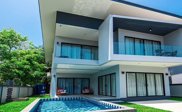 Brand New 3 Bedroom Pool Villa for Sale in Ban Tai