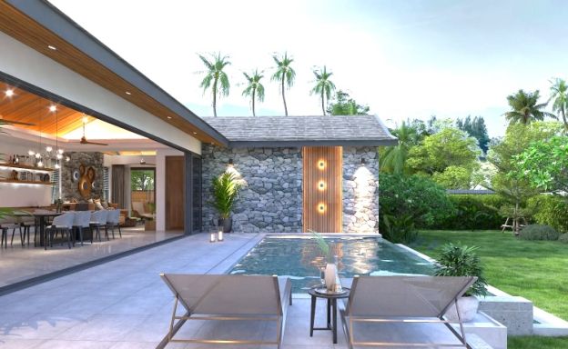 Modern 3 Bedroom Pool Villas for Sale in Lamai