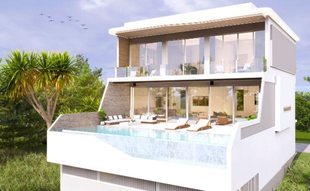 Luxury 3 Bed Sea View Villas for Sale in Plai Laem