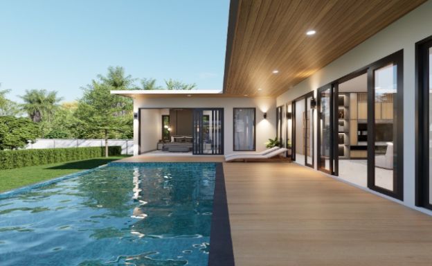 Modern 3 Bedroom Pool Villas for Sale in Bophut