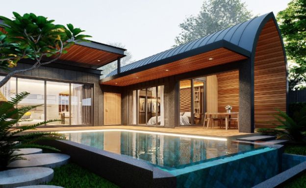 Stylish 1 Bedroom Pool Villas for Sale in Ban Tai