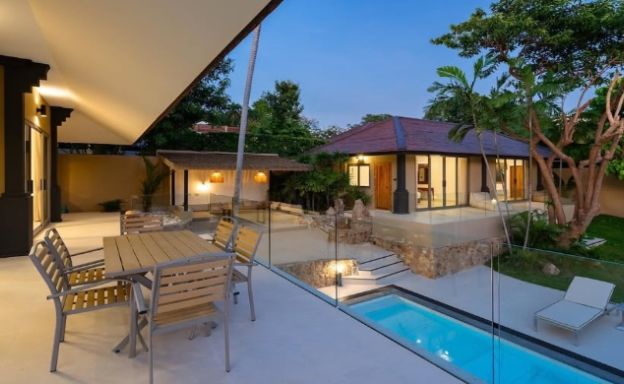 Luxury 3-Bed Pool Villa 700m from Choeng Mon Beach