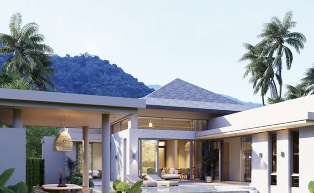 Modern 3-Bedroom Private Pool Villa in Plai Laem, Koh Samui