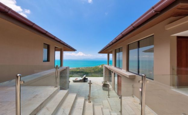 Unique 7 Bedroom Sunset Sea-View Luxury Pool Villa