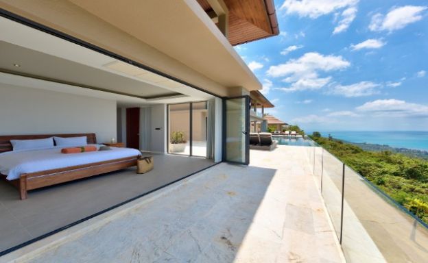 Unique 7 Bedroom Sunset Sea-View Luxury Pool Villa