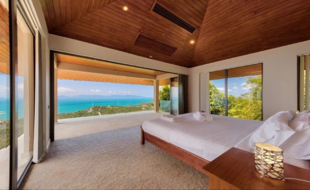 Unique 7 Bedroom Sunset Sea-View Luxury Pool Villa