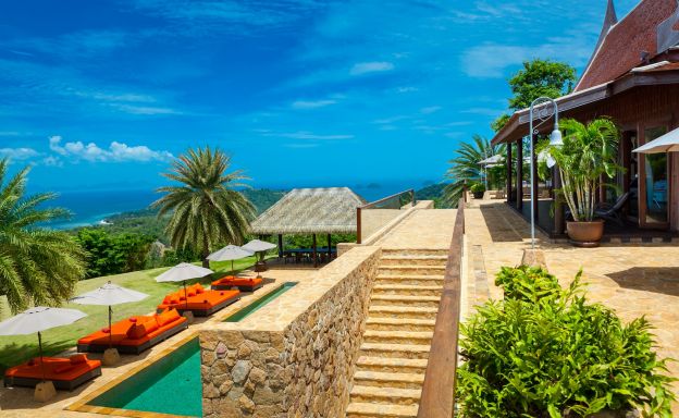 Opulent 7 Bedroom Ultra Luxury Ocean view Pool Villa