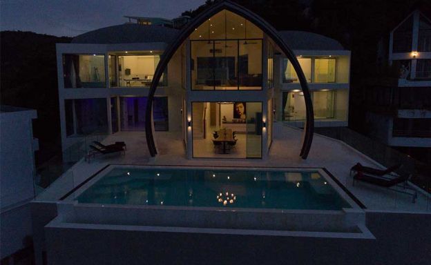 Luxury 6 Bedroom Seaview Villa on Chaweng Noi Peak