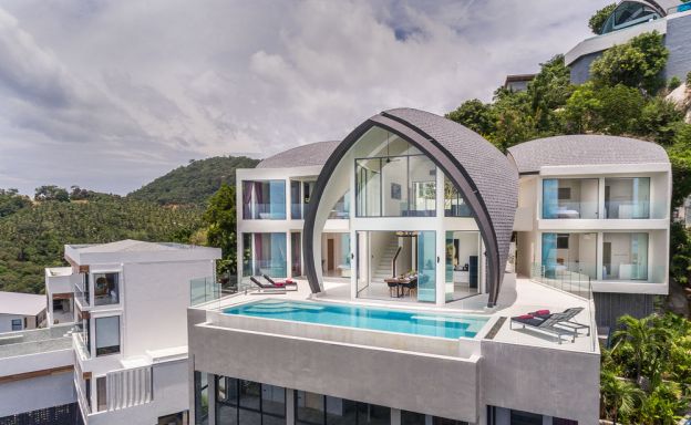 Luxury 6 Bedroom Seaview Villa on Chaweng Noi Peak