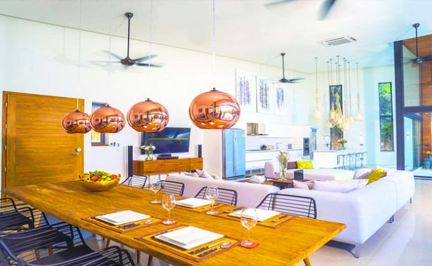 New Modern 3-4 Bedroom Luxury Pool Villas in Maenam