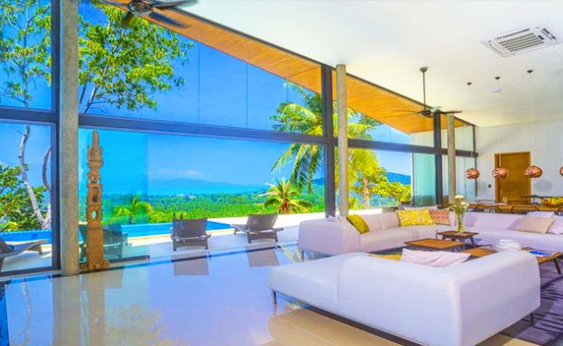 New Modern 3-4 Bedroom Luxury Pool Villas in Maenam