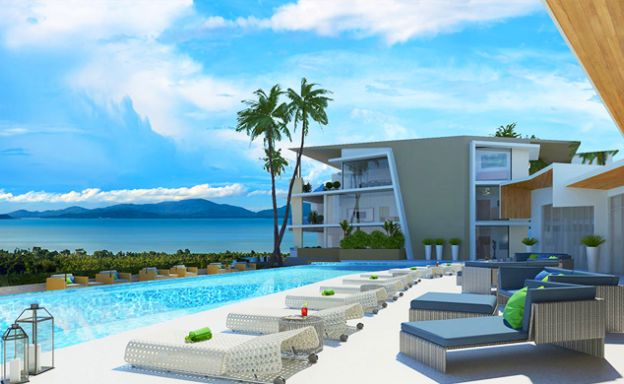 New Modern 3-4 Bedroom Luxury Pool Villas in Maenam