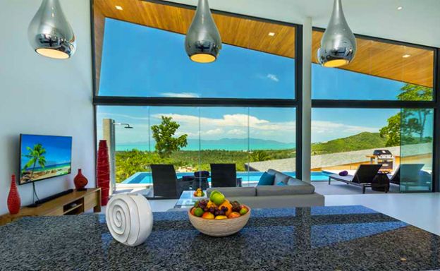 New Modern 3-4 Bedroom Luxury Pool Villas in Maenam