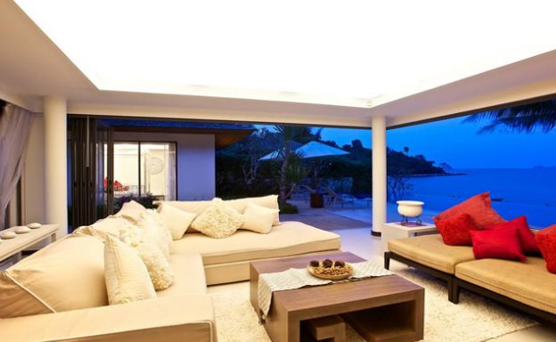 Beachfront 4-Bedroom Boutique Villa Estate in Bophut