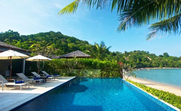 Beachfront 4-Bedroom Boutique Villa Estate in Bophut