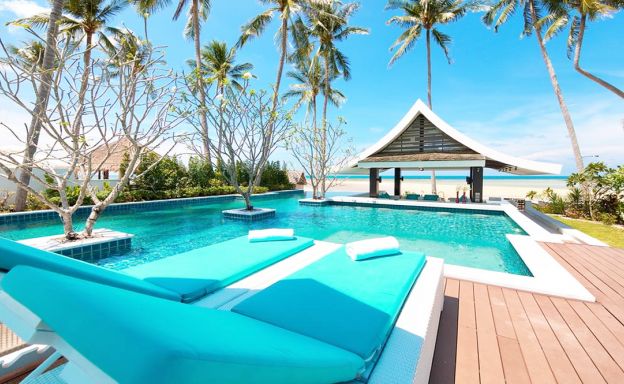 Beachfront 5 Bedroom Villa in Resort in Hua Thanon