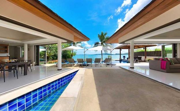 4 Bedroom Beachfront Pool Villa by Fisherman's Village
