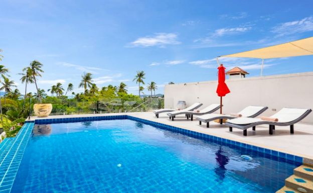 New Luxury 4 Bed Sea-view Villa for Sale in Bangrak