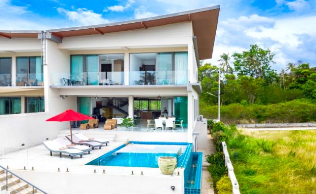 New Luxury 4 Bed Sea-view Villa for Sale in Bangrak