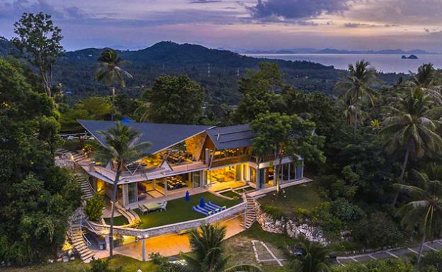 Unique Luxury Seaview Villa Resort in Taling Ngam