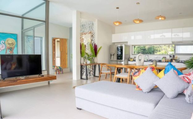 Ultra Modern Luxury Sea view Pool Villa in Bophut