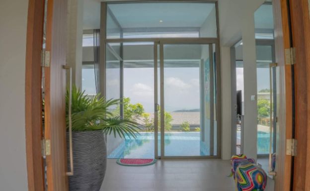 Ultra Modern Luxury Sea view Pool Villa in Bophut