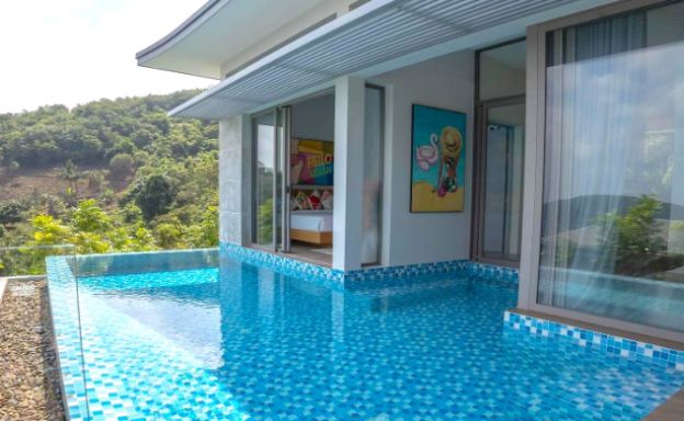 Ultra Modern Luxury Sea view Pool Villa in Bophut