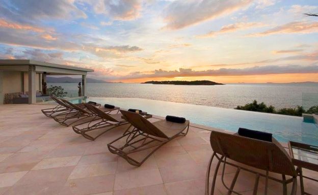 Fabulous Beachfront Luxury Villa for Rent in Plai Laem