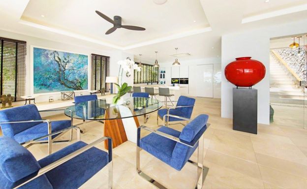 Fabulous Beachfront Luxury Villa for Rent in Plai Laem