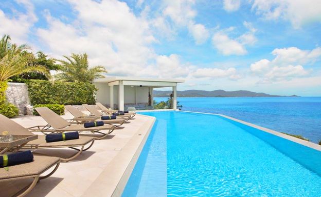 Fabulous Beachfront Luxury Villa for Rent in Plai Laem