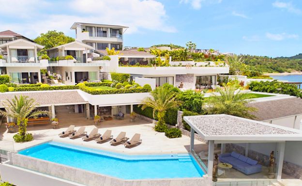 Fabulous Beachfront Luxury Villa for Rent in Plai Laem