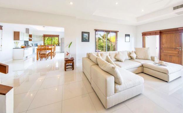 Spacious 4 Bed Luxury Sea View Villa in Choeng Mon