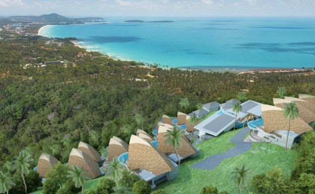 Unique Luxury Sea View Pool Villas in Chaweng Noi
